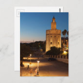 Carte Postale Tour de l'or (Devant / Derrière)