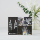 Carte Postale tour de petronas triple (Debout devant)
