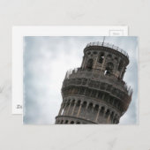 Carte Postale Tour de Pise (Devant / Derrière)