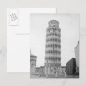 Carte Postale Tour de Pise (Devant / Derrière)