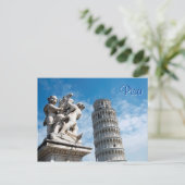Carte Postale Tour de Pise (Debout devant)