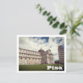 Carte Postale Tour de Pise europe (Debout devant)