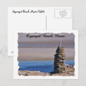 Carte Postale Tour de plage d'Ogunquit (Devant / Derrière)