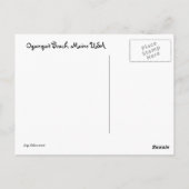 Carte Postale Tour de plage d'Ogunquit (Dos)