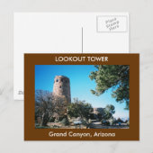 Carte postale Tour de recherche (Devant / Derrière)