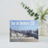 Carte Postale Tour de Seashore 2021 - Visite d'une journée Ocean (Debout devant)
