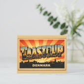 Carte Postale Tour de Taastrup Danemark (Debout devant)