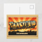 Carte Postale Tour de Taastrup Danemark (Devant / Derrière)