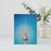 Carte Postale Tour de télévision Berlin (Debout devant)