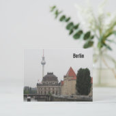 Carte Postale Tour de télévision de Berlin (Debout devant)