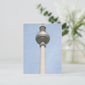 Carte Postale Tour de télévision de Berlin (Debout devant)