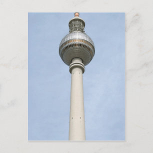 Carte Postale Tour de télévision de Berlin