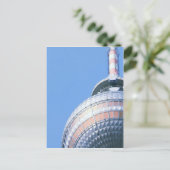 Carte Postale Tour de télévision de Berlin (Debout devant)