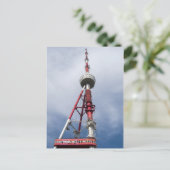 Carte Postale Tour de télévision de Tbilissi (Debout devant)