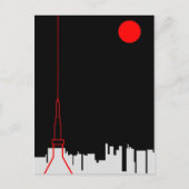 Carte Postale Tour de Tokyo (Devant)