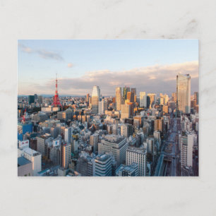 Carte Postale Tour de Tokyo