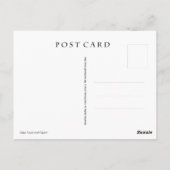 Carte Postale Tour de Tokyo et Fujisan (Dos)