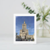 CARTE POSTALE TOUR DE VARSOVIE (Debout devant)