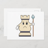 Carte Postale Tour d'échecs à Chess.PNG (Devant / Derrière)