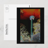 Carte Postale Tour des Amériques (Devant / Derrière)