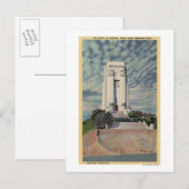 Carte Postale Tour des Légions, Parc commémoratif de la pelouse  (Devant / Derrière)