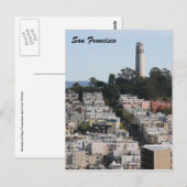 Carte Postale tour des rues san fran (Devant / Derrière)