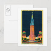 Carte Postale Tour d'exposition, La flèche vers le soleil (Devant / Derrière)
