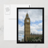 Carte Postale Tour d'horloge (Devant / Derrière)