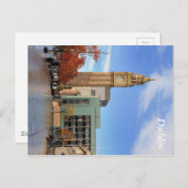 Carte Postale Tour d'horloge à Belfast (Devant / Derrière)