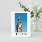 Carte Postale Tour d'horloge de Big Ben (Debout devant)