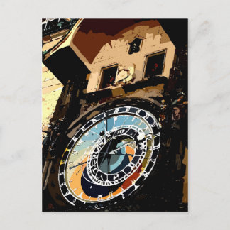 Carte Postale Tour d'horloge Praha