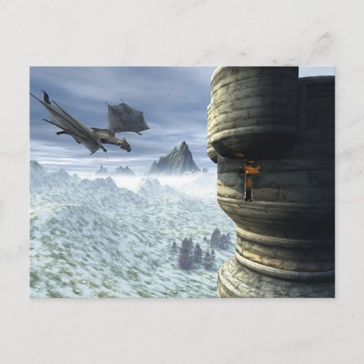 Carte Postale Tour Dragon (Devant)