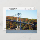 Carte Postale Tour du pont à l'automne (Devant / Derrière)