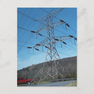 Carte Postale Tour d'utilitaire