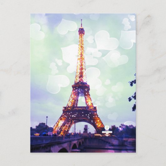 Carte Postale Tour Eiffel (Devant)