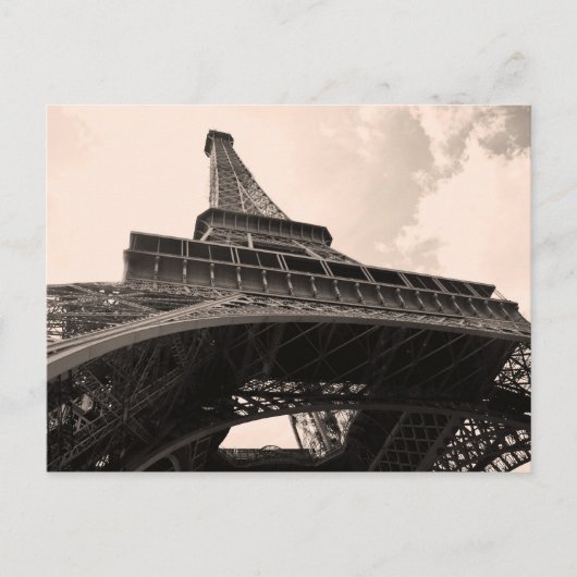 Carte Postale Tour Eiffel (Devant)