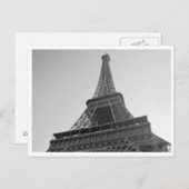 Carte postale Tour Eiffel (Devant / Derrière)