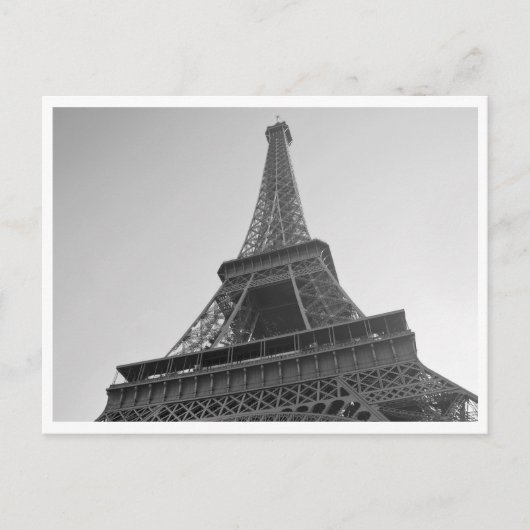 Carte postale Tour Eiffel (Devant)