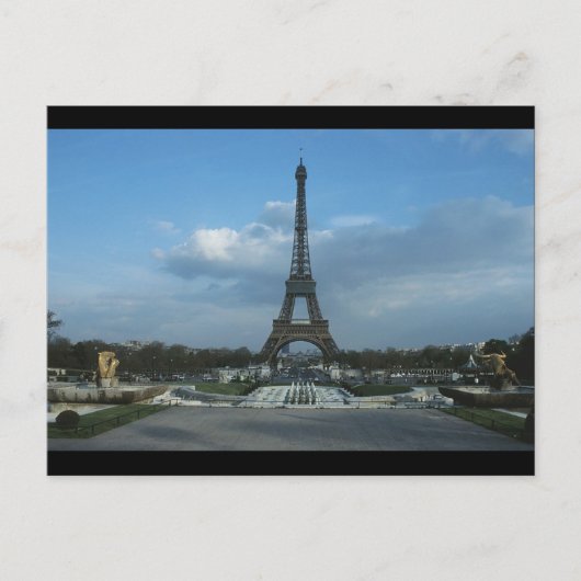 Carte Postale Tour Eiffel (Devant)