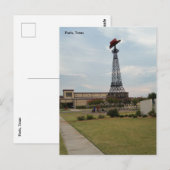 Carte Postale Tour Eiffel (Devant / Derrière)