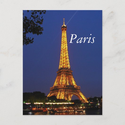 Carte Postale Tour Eiffel (Devant)