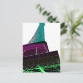 Carte postale Tour Eiffel (Debout devant)