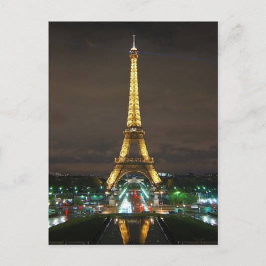 Carte Postale Tour Eiffel (Devant)