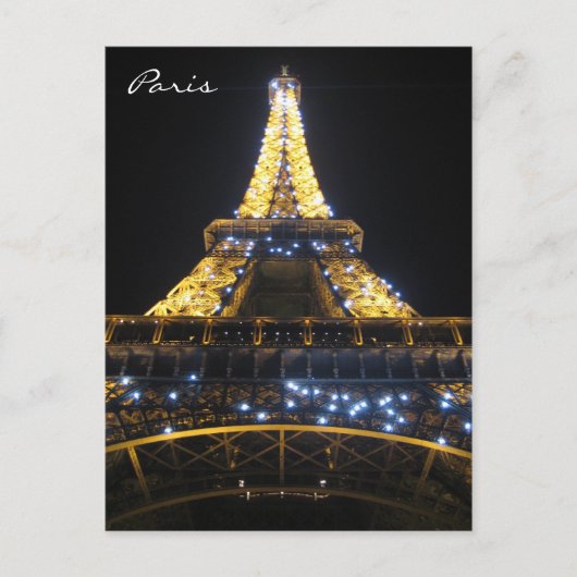 Carte Postale Tour Eiffel (Devant)