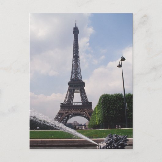 Carte Postale Tour Eiffel (Devant)