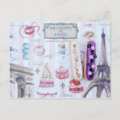 Carte Postale Tour Eiffel (Devant)