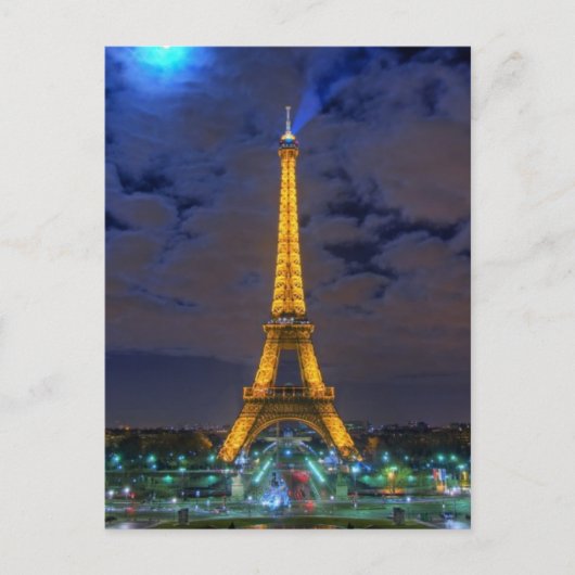 Carte Postale Tour Eiffel (Devant)