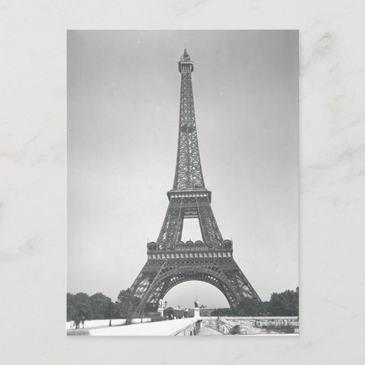 Carte Postale Tour Eiffel, 1887-89 (Devant)