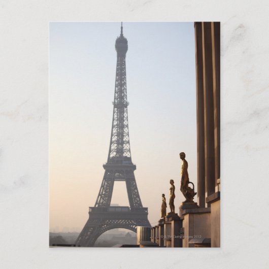 Carte Postale tour eiffel 3 (Devant)