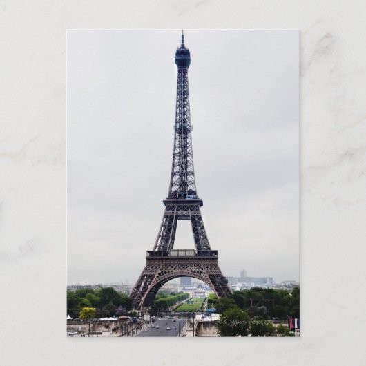 Carte Postale Tour Eiffel 4 (Devant)